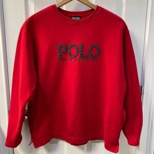 Polo by Ralph Lauren Red Sweatshirt